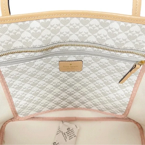 Kate Spade New York 'Margareta' Penn Place Shopper Tote Bag in Black & White - Picture 4 of 16